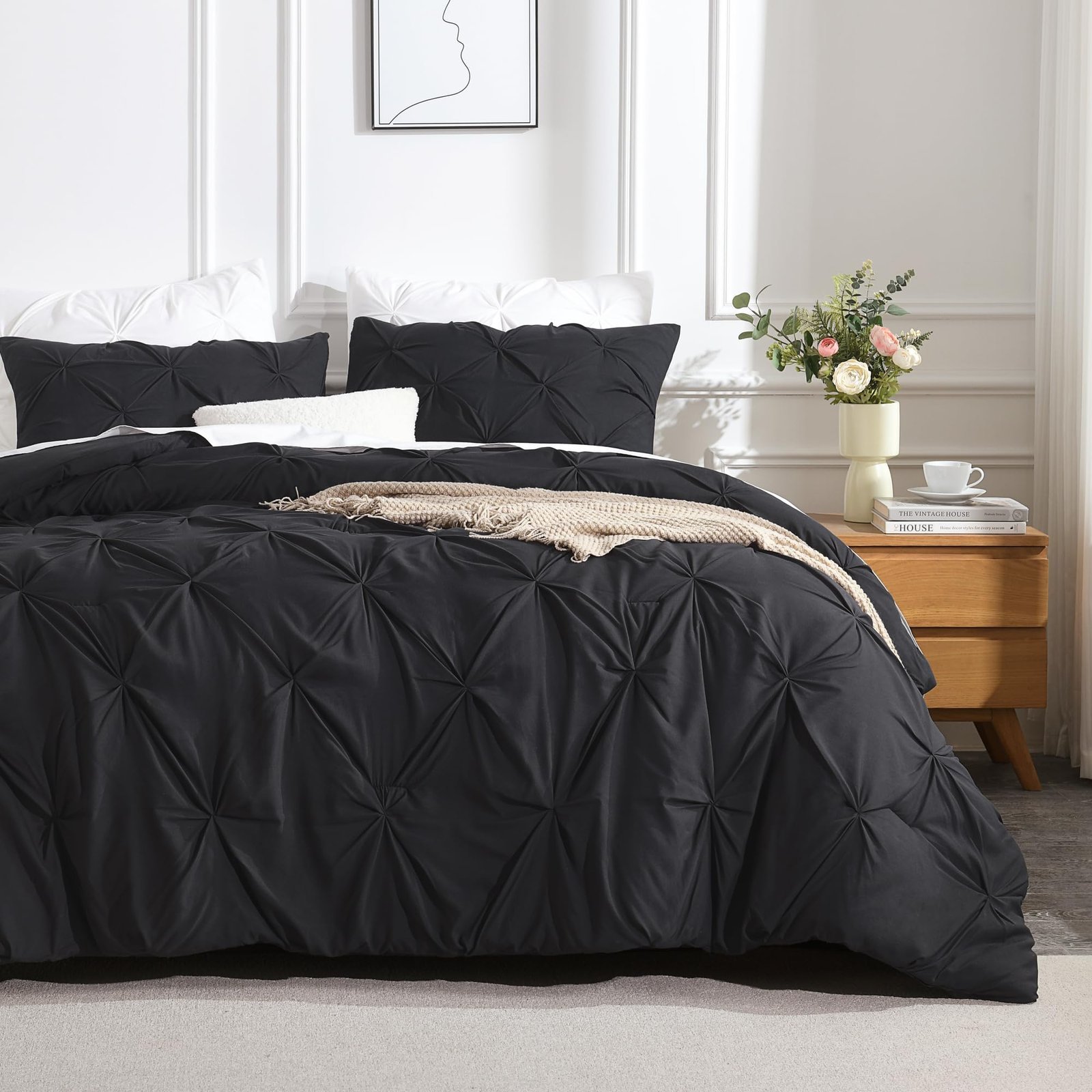 THEATERCRAFT White Full Size Comforter Set (79x90Inch) - Image 5